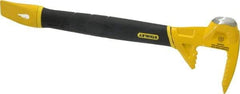 Stanley - 15" OAL Functional Utility Bar - 5" Tip Width, Forged Steel - Best Tool & Supply