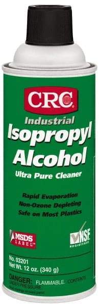 CRC - 16 oz Aerosol Cleaner/Degreaser - Isopropanol Alcohol - Best Tool & Supply