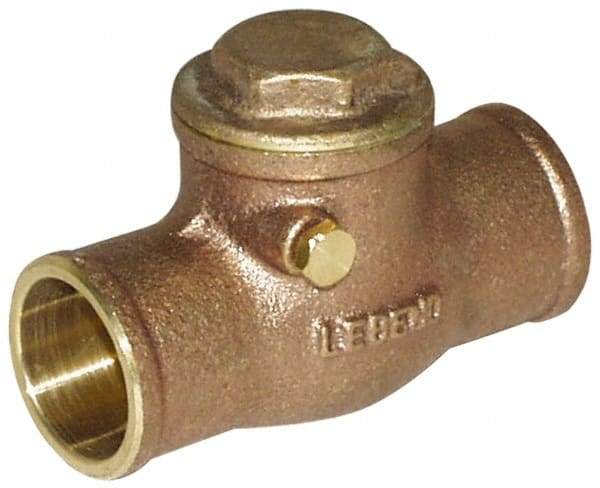 Legend Valve - 3/4" Cast Brass Check Valve - Service Check Valve, Sweat, 200 WOG - Best Tool & Supply