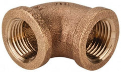 Legend Valve - Class 125, 1/2" Internal Pipe, Bronze 90° Elbow - FNPT x MNPT - Best Tool & Supply