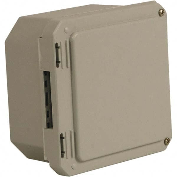 Wiegmann - NEMA 4X Fiberglass Standard Enclosure with Continuous Hinge Cover - Best Tool & Supply