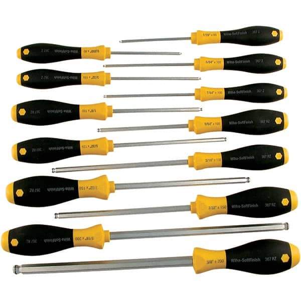 Wiha - 13 Piece Ball Hex Screwdriver Set - Comes in Box - Best Tool & Supply