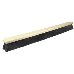 36″ Medium Sweep Floor Brush, Black Tampico Fill, Includes Brace - Exact Industrial Supply