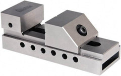 Gibraltar - 2" Jaw Width, 2-3/8" Jaw Opening Capacity, 2-9/16" Jaw Height, Toolmaker's Vise - Flat Jaw, 0.00012" Parallelism, 0.0002" Squareness, 5-1/2" OAL x 1-31/32" OAH - Best Tool & Supply