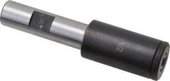 Interstate - Slitting/Slotting Saw Arbor - Straight Shank, 1/2" Shank Diam, 3.2" OAL, For 1/2" Cutter Hole Diam - Exact Industrial Supply