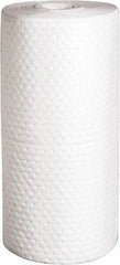 PRO-SAFE - 36 Gal Capacity per Package, Oil Only Roll - 150' Long x 15" Wide, White, Polypropylene - Best Tool & Supply