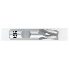 1/2 x 1/2 x 1/2 x 2-1/2 3 Fl HSS-CO Roughing Center Cutting End Mill -  Bright - Best Tool & Supply