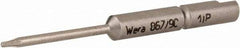 Wera - 4mm Drive, Torx Plus Precision Screwdriver Bit - 1-3/4" OAL - Best Tool & Supply