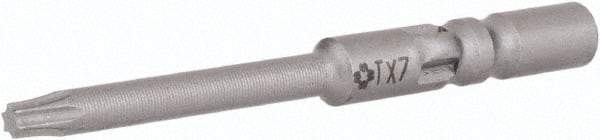 Wera - 4mm Drive, Torx Precision Screwdriver Bit - 1-9/16" OAL - Best Tool & Supply