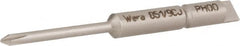 Wera - 4mm Drive #00 Point Precision Phillips Bit - Best Tool & Supply