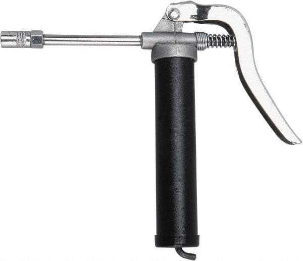 PRO-LUBE - 3,000 Max psi, Rigid Pistol Grease Gun - 3 oz Capacity, 1/8 Thread Outlet, 67 Strokes per oz, Cartridge Fill - Best Tool & Supply