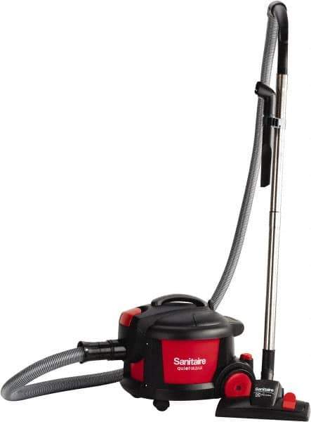 Sanitaire - Canister Vacuum Cleaner - 9 Amps, 100 Watts, Accessories Included - Best Tool & Supply