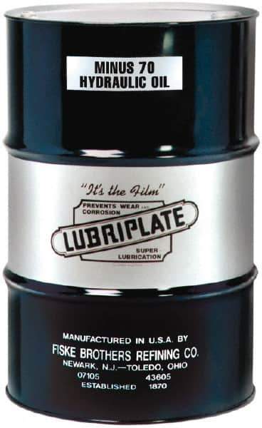 Lubriplate - 55 Gal Drum, Mineral Hydraulic Oil - ISO 15, 16 cSt at 40°C, 5.5 cSt at 100°C - Best Tool & Supply