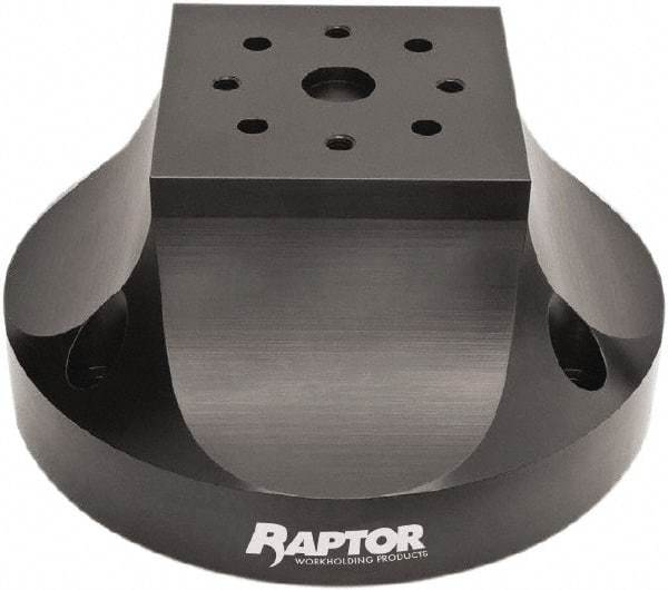 Raptor Workholding - 11.95" Jaw Width, 6" High Riser - For Use with 4 & 5 Axis Workholding Systems - Best Tool & Supply