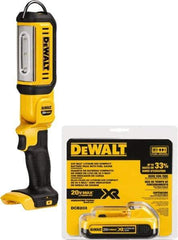 DeWALT - 20 Volts, 500 Lumens, Cordless Work Light - Black/Yellow, 17 hr Run Time - Best Tool & Supply