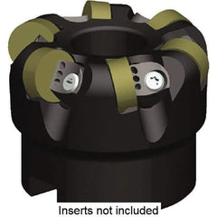 Kennametal - 50mm Cut Diam, 1/4" Max Depth, 22mm Arbor Hole, 6 Inserts, RNGN120400 Insert Style, Indexable Copy Face Mill - KCRA Cutter Style, 23,700 Max RPM, 40mm High, Series KCRA - Best Tool & Supply