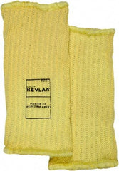 MCR Safety - Size Universal, Yellow Kevlar Cut Resistant Sleeve - 7" Long Sleeve, Elastic Opening at Both Ends - Best Tool & Supply