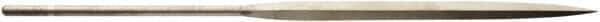 Value Collection - 5-1/2" Needle Precision Swiss Pattern Barrette File - 13/64" Width Diam, Round Handle - Best Tool & Supply