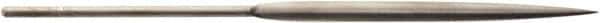 Value Collection - 5-1/2" Needle Precision Swiss Pattern Half Round File - 13/64" Width Diam, Round Handle - Best Tool & Supply