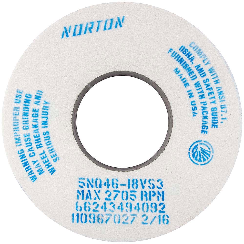 Norton - Tool & Cutter Grinding Wheels Wheel Type: Type 1 Wheel Diameter (Inch): 12 - Best Tool & Supply