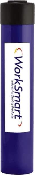 Value Collection - 25 Ton, 12.2" Stroke, 62.83 Cu In Oil Capacity, Portable Hydraulic Single Acting Cylinder - 5.15 Sq In Effective Area, 16.77" Lowered Ht., 28.97" Max Ht., 2.56" Cyl Bore Diam, 2.24" Plunger Rod Diam, 10,000 Max psi - Best Tool & Supply