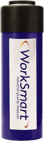 Value Collection - 25 Ton, 6.1" Stroke, 31.41 Cu In Oil Capacity, Portable Hydraulic Single Acting Cylinder - 5.15 Sq In Effective Area, 10.71" Lowered Ht., 16.81" Max Ht., 2.56" Cyl Bore Diam, 2.24" Plunger Rod Diam, 10,000 Max psi - Best Tool & Supply