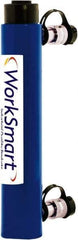 Value Collection - 10 Ton, 10.04" Stroke, 22.41 Cu In Oil Capacity, Portable Hydraulic Double Acting Cylinder - 2.24 Sq In Effective Area, 16.12" Lowered Ht., 26.19" Max Ht., 1.69" Cyl Bore Diam, 1.38" Plunger Rod Diam, 10,000 Max psi - Best Tool & Supply