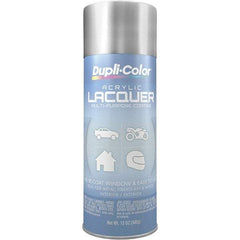 Dupli-Color - Silver Metallic, Metallic, Lacquer Spray Paint - 12 to 14 Sq Ft per Can, 12 oz Container - Best Tool & Supply