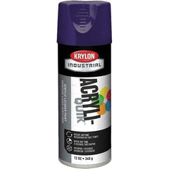 Krylon - Purple, 12 oz Net Fill, Gloss, Aerosol Spray Paint - 15 to 20 Sq Ft per Can, 16 oz Container - Best Tool & Supply