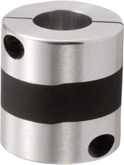 NBK - 8mm Bore, Servo Motor Flexible Coupling - 19mm OD, 26mm OAL, Aluminum Alloy, Clamp Style - Best Tool & Supply