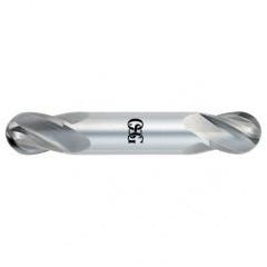 1/4" Dia. - 2-1/2" OAL - Bright CBD - Double - Ball Nose SE EM - 4 FL - Best Tool & Supply