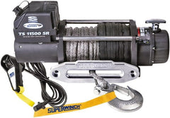 Superwinch - 11,500 Lb Capacity, 80' Cable Length, Automotive Heavy-Duty Recovery Winch - Best Tool & Supply