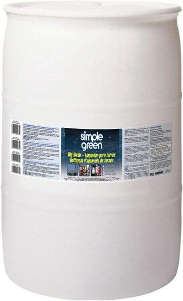 Simple Green - 55 Gal Drum Cleaner/Degreaser - Liquid, Alkaline, Unscented - Best Tool & Supply