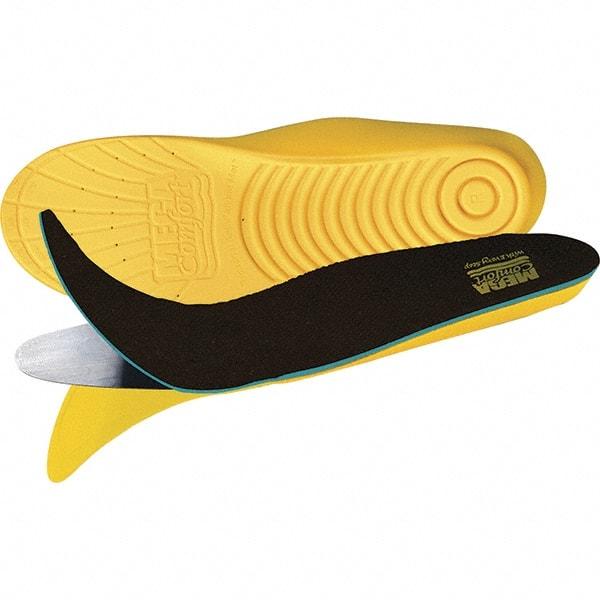 MEGAComfort - 14 to 15 Men's Steel & Memory Foam Puncture Resistant Insoles - Full Length Soles - Best Tool & Supply