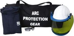 PRO-SAFE - Size L, 2 HRC, Arc Flash Clothing Kit - 12 cal per Sq cm, Hard Cap Protection - Best Tool & Supply