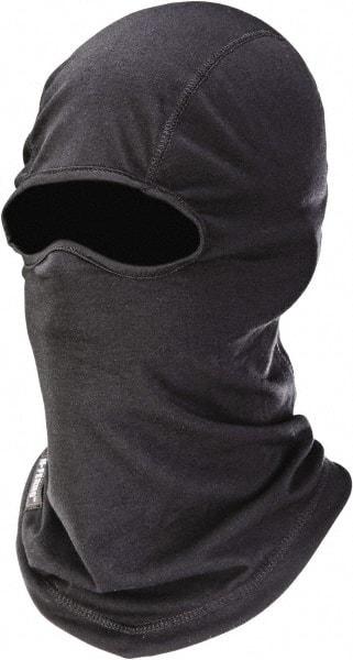 Ergodyne - Black, Underneath Hard Hat Winter Liner - Regular Length, 1 Layer - Best Tool & Supply