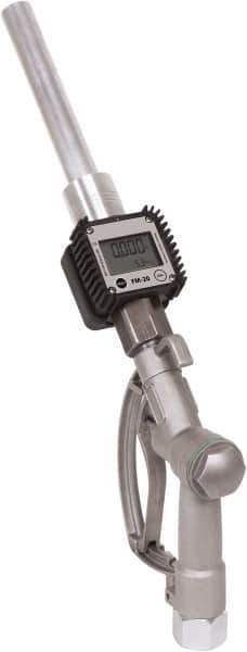 PRO-LUBE - Nozzle Repair Part - Contains Manual Fuel Nozzle fitted with Digital Turbine Fuel Meter, For Use with Gasoline & Diesel Fuel - Best Tool & Supply