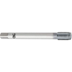 OSG - M18x2.50 Metric 6H D12 Thread Limit Semi-Bottoming Thread Forming Tap - High Speed Steel, V Finish, 150mm OAL, 25mm Thread Length, Right Hand Thread, Series 16355 - Best Tool & Supply