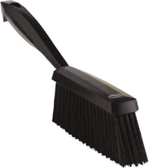 Vikan - 14" OAL, Polyester Staple Set Bench Brush - 2" Bristle Length, 6-3/8" Long Head, Black - Best Tool & Supply