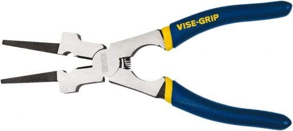 Irwin - 10" OAL, 2-3/4" Jaw Length x 3-1/2 Jaw Width, Side Cutting Welding Pliers - Combination Jaw - Best Tool & Supply