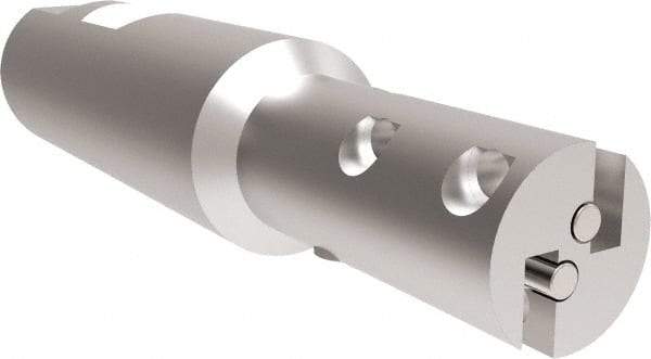 Allied Machine and Engineering - 24.61mm Cut Diam, 25mm Shank Diam, Internal/External Indexable Thread Mill - Multiple Insert Styles, 25.4mm Insert Size, Toolholder Style THP, 114.3mm OAL - Best Tool & Supply