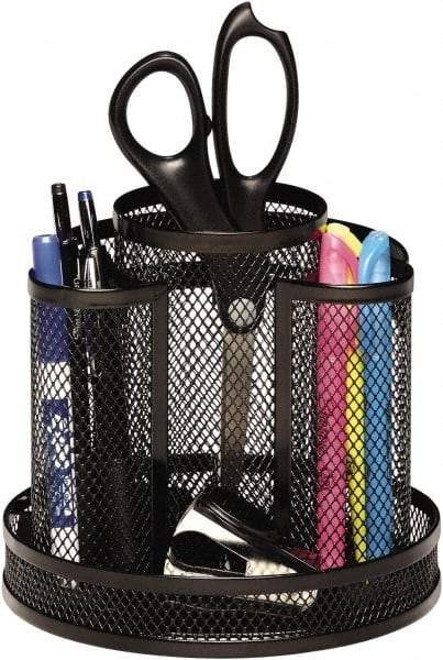 Rolodex - Black Desk Top Organizer - Mesh Metal - Best Tool & Supply