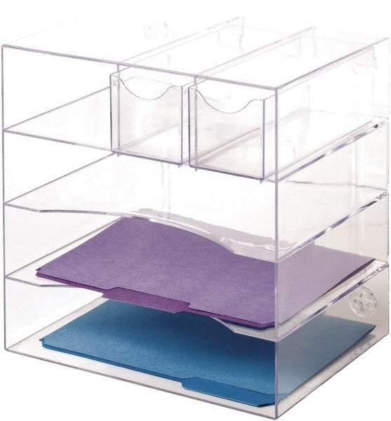 Rubbermaid - Clear Document Organizer - Plastic - Best Tool & Supply