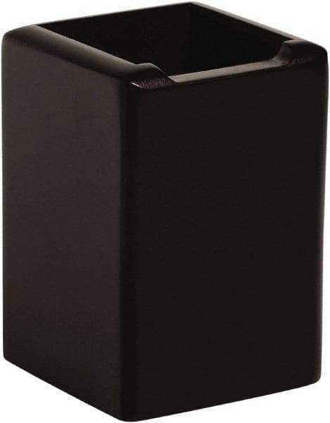 Rolodex - Black Pencil Holder - Wood, MDF, Laminate - Best Tool & Supply