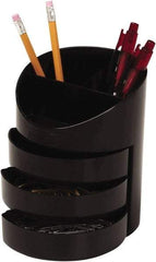 Rubbermaid - Black Desk Top Organizer - Plastic - Best Tool & Supply