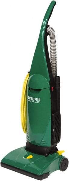 Bissell - Single Motor Upright Vacuum Cleaner - 13" Cleaning Width, 10" Amps, Straight Handle, Green - Best Tool & Supply