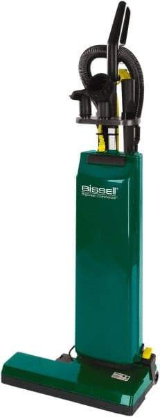 Bissell - Dual Motor Upright Vacuum Cleaner - 14" Cleaning Width, 9.6" Amps, D-Grip, Green - Best Tool & Supply