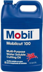 Mobil - Mobilcut, 1 Gal Bottle Cutting Fluid - Water Soluble - Best Tool & Supply