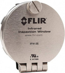 FLIR - 50mm (1.97\x94) Diam, Infrared Viewing Window - 2mm (0.08") Thickness, Use with Thermal Imagers - Best Tool & Supply