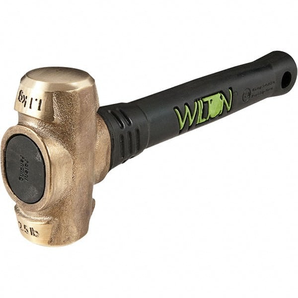 Wilton - Non-Sparking Hammers Tool Type: Brass Hammer Head Material: Brass - Best Tool & Supply